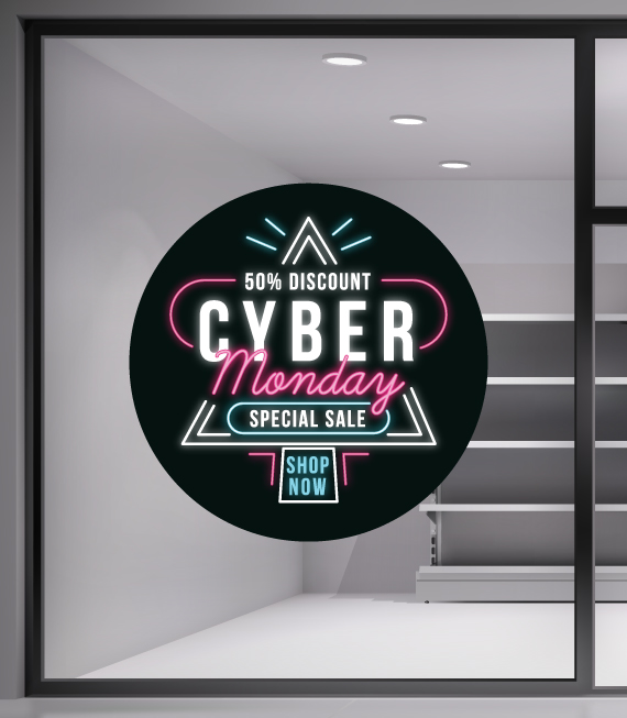 Αυτοκόλλητο Cyber Monday - Αυτοκόλλητα Εκπτώσεων - Προσφορών για καταστήματα - SaleStickers Αυτοκόλλητο Cyber Monday - Αυτοκόλλητα Εκπτώσεων - Προσφορών για καταστήματα - SaleStickers