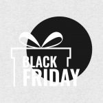 Αυτοκόλλητο βιτρίνας για την ημέρα Black Friday - Αυτοκόλλητα Εκπτώσεων - Προσφορών για καταστήματα - SaleStickers
