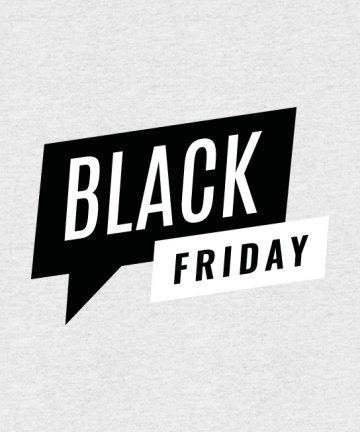 Αυτοκόλλητο βιτρίνας για την ημέρα Black Friday - Αυτοκόλλητα Εκπτώσεων - Προσφορών για καταστήματα - SaleStickers