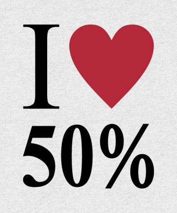 Αυτοκόλλητο Εκπτώσεων I Love Sales - Αυτοκόλλητα για την περίοδο των Εκπτώσεων για βιτρίνες καταστημάτων