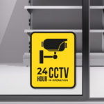 Αυτοκόλλητα Κάμερα Ασφαλείας CCTV για σήμανση καταγραφής με κάμερα σε καταστήματα και ιδιωτικούς χώρους