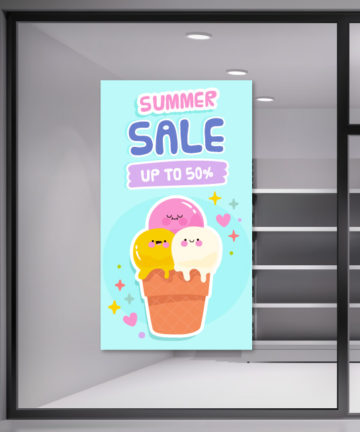 Καλοκαιρινά Sale Stickers. Εντυπωσιάστε σε αυτές τις καλοκαιρινές εκπτώσεις με ένα υπέροχο αυτοκόλλητο για το κατάστημα σας. Αυτοκόλλητα Εκπτώσεων.