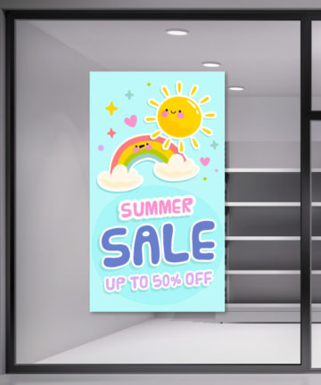 Καλοκαιρινά Sales Stickers. Εντυπωσιάστε σε αυτές τις καλοκαιρινές εκπτώσεις με ένα υπέροχο αυτοκόλλητο για το κατάστημα σας. Αυτοκόλλητα Εκπτώσεων.