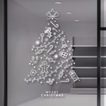 Χριστουγεννιάτικο Αυτοκόλλητο Christmas Tree. Διακόσμηση βιτρίνας καταστημάτων με χριστουγεννιάτικα αυτοκόλλητα, απλά, γρήγορα και οικονομικά. Χριστουγεννιάτικο Αυτοκόλλητο Christmas Tree. Διακόσμηση βιτρίνας καταστημάτων με χριστουγεννιάτικα αυτοκόλλητα, απλά, γρήγορα και οικονομικά.
