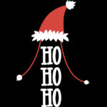 Αυτοκόλλητο Σκούφος Άγιου Βασίλη HoHoHo. Χριστουγεννιάτικη διακόσμηση βιτρίνας για καταστήματα για την περίοδο των Χριστουγέννων. Αυτοκόλλητο Σκούφος Άγιου Βασίλη HoHoHo. Χριστουγεννιάτικη διακόσμηση βιτρίνας για καταστήματα για την περίοδο των Χριστουγέννων.