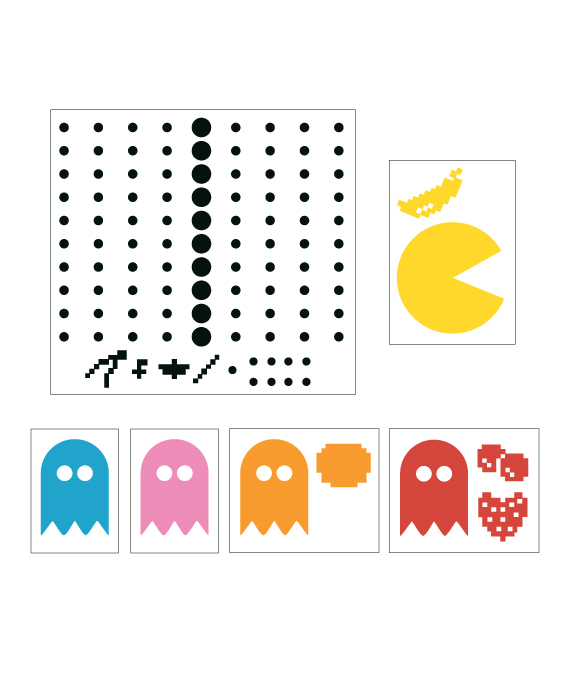 Αυτοκόλλητο Τοίχου Pacman. Αυτοκόλλητα τοίχου για να μεταμορφώσετε τον χώρο του σπιτιού σας. Ιδανικό για παιδικά και εφηβικά δωμάτια! Αυτοκόλλητο Τοίχου Pacman. Αυτοκόλλητα τοίχου για να μεταμορφώσετε τον χώρο του σπιτιού σας. Ιδανικό για παιδικά και εφηβικά δωμάτια!