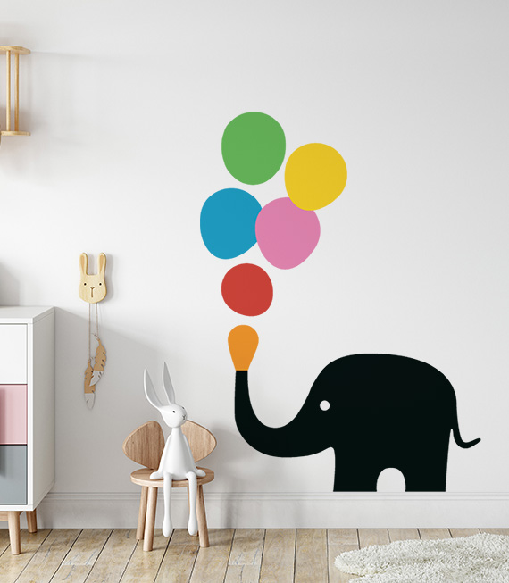 Αυτοκόλλητο Τοίχου - Bubble Elephant. Διακόσμηση παιδικού δωματίου. Ένας ελέφαντας είναι έτοιμος να γεμίσει τους τοίχους σας με χρωματιστές φούσκες!!! Αυτοκόλλητο Τοίχου - Bubble Elephant. Διακόσμηση παιδικού δωματίου. Ένας ελέφαντας είναι έτοιμος να γεμίσει τους τοίχους σας με χρωματιστές φούσκες!!!