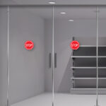 Αυτοκόλλητα STOP για τζαμαρίες. Ιδανικό προϊόν για εφαρμογή σε τζαμαρίες και πόρτες καταστημάτων για την αποφυγή ατυχημάτων και προστασία των πελατών σας. Αυτοκόλλητα STOP για τζαμαρίες. Ιδανικό προϊόν για εφαρμογή σε τζαμαρίες και πόρτες καταστημάτων για την αποφυγή ατυχημάτων και προστασία των πελατών σας.