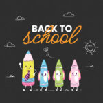 Αυτοκόλλητο Βιτρίνας Back to School. Εντυπωσιάστε τα βλέμματα των πελατών σας με ένα αυτοκόλλητο Back to School για τις ημέρες έναρξης της σχολικής χρονιάς.