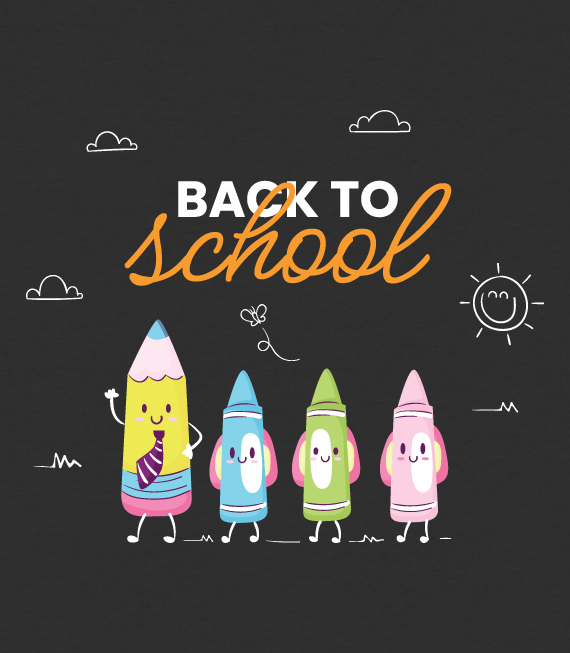 Αυτοκόλλητο Βιτρίνας Back to School. Εντυπωσιάστε τα βλέμματα των πελατών σας με ένα αυτοκόλλητο Back to School για τις ημέρες έναρξης της σχολικής χρονιάς.