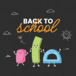 Αυτοκόλλητο Βιτρίνας Back to School. Εντυπωσιάστε τα βλέμματα των πελατών σας με ένα αυτοκόλλητο Back to School για τις ημέρες έναρξης της σχολικής χρονιάς.