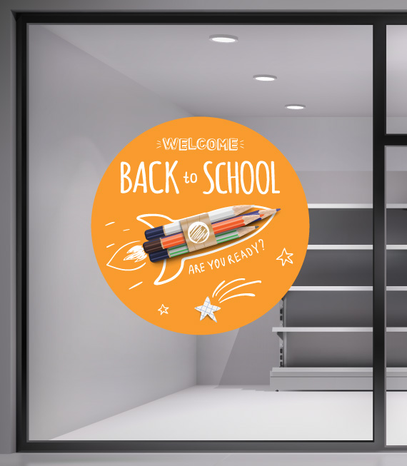 Αυτοκόλλητα Καταστημάτων Back to School. Σήμανση Back to School για βιτρίνες καταστημάτων. Ποικιλία σε σχέδια και αυτοκόλλητα. Αυτοκόλλητα Καταστημάτων Back to School. Σήμανση Back to School για βιτρίνες καταστημάτων. Ποικιλία σε σχέδια και αυτοκόλλητα.
