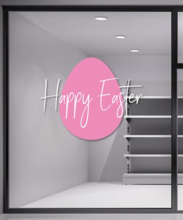 Πασχαλινά αυτοκόλλητα βιτρίνας για καταστήματα. Ανανεώστε εύκολα και οικονομικά την Πασχαλινή βιτρίνα σας και τραβήξτε τα βλέμματα.