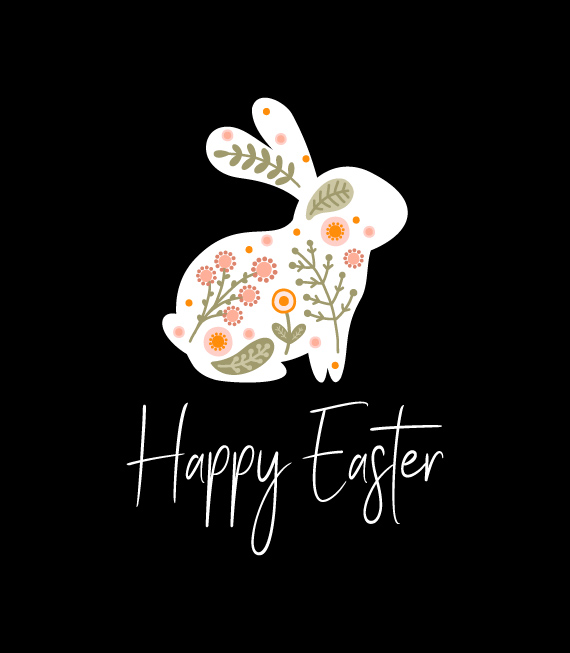 Πασχαλινά αυτοκόλλητα βιτρίνας για καταστήματα. Πασχαλινή διακόσμηση βιτρίνας καταστημάτων.